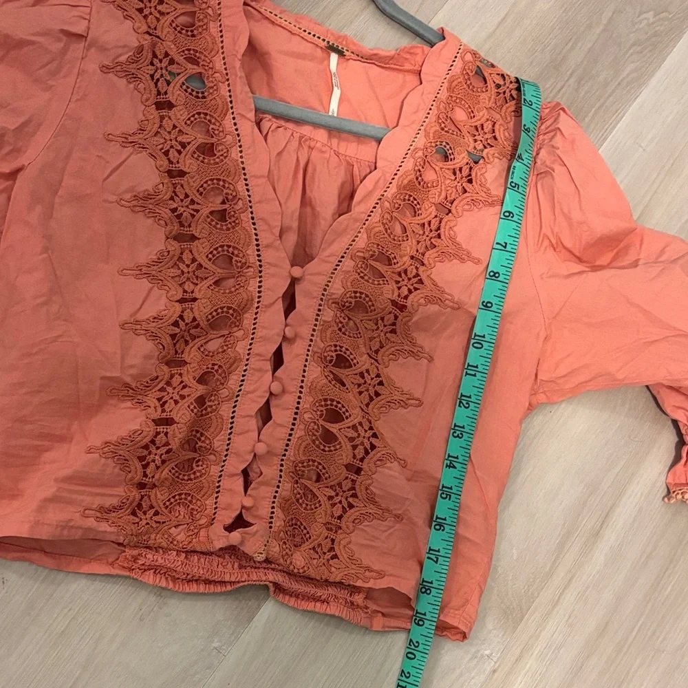 Free People cropped top Sz L